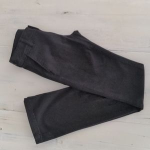 American Eagle black kick boot pants, size 00 long